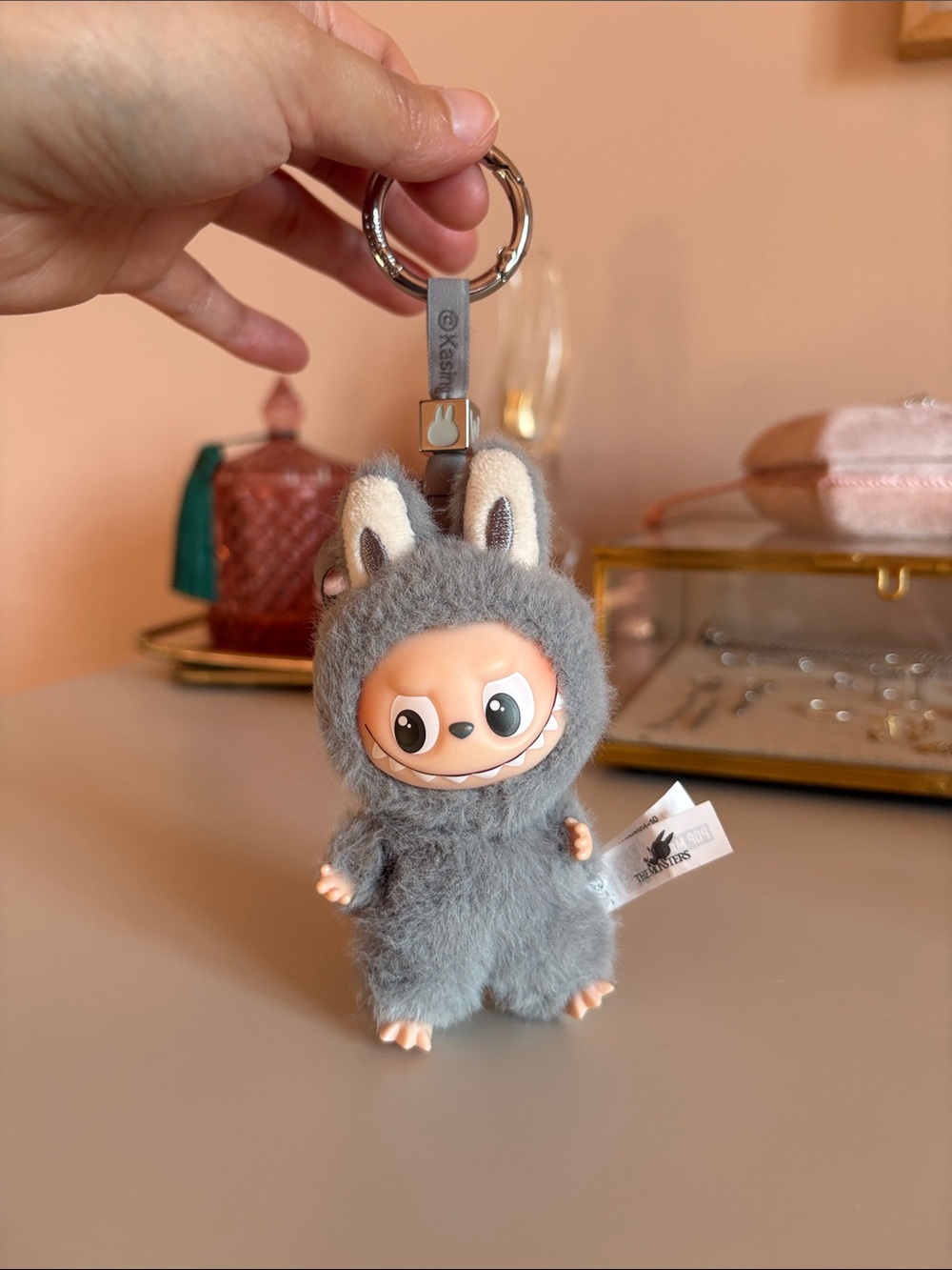 The Monsters Pin For love Series Vinyl plush pendant - W